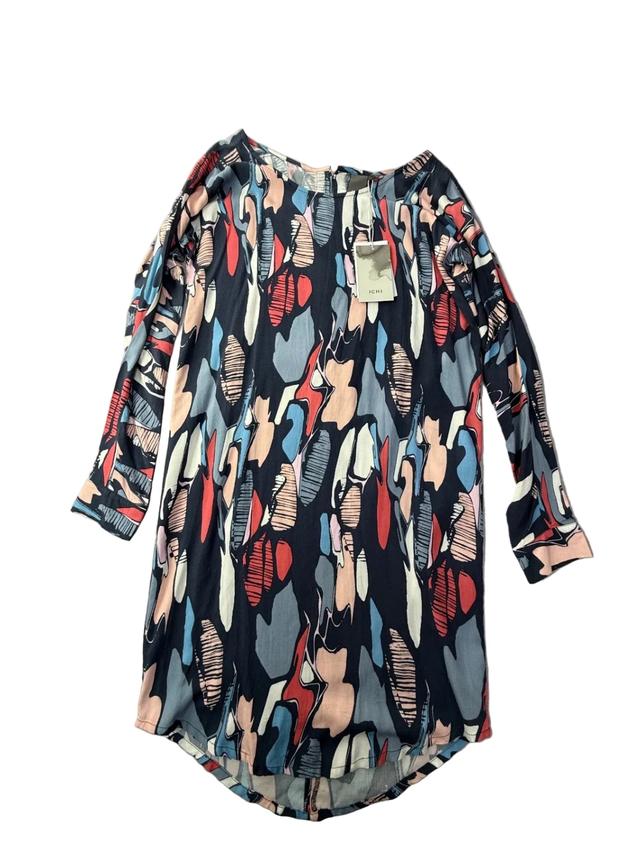 ICHI Jurk maat S Multicolor