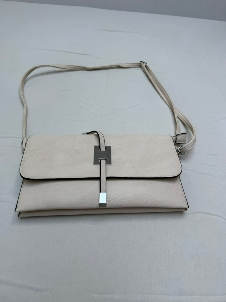 Crossbody tas Crème