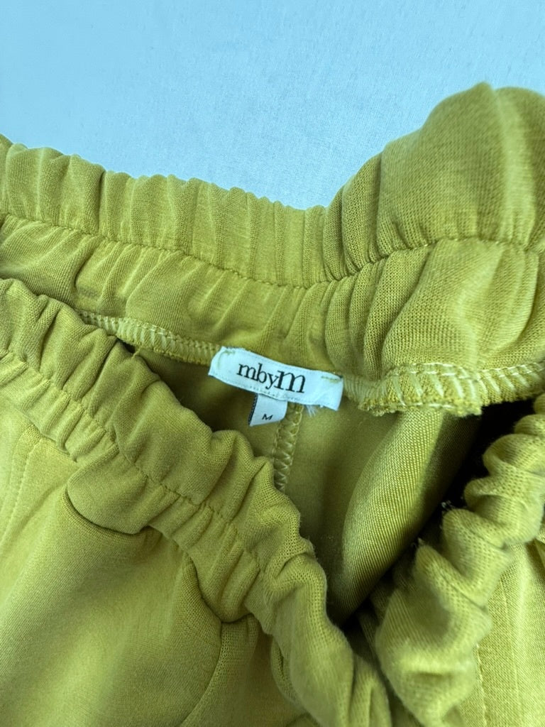 mbyM Broek maat M Olijfgroen
