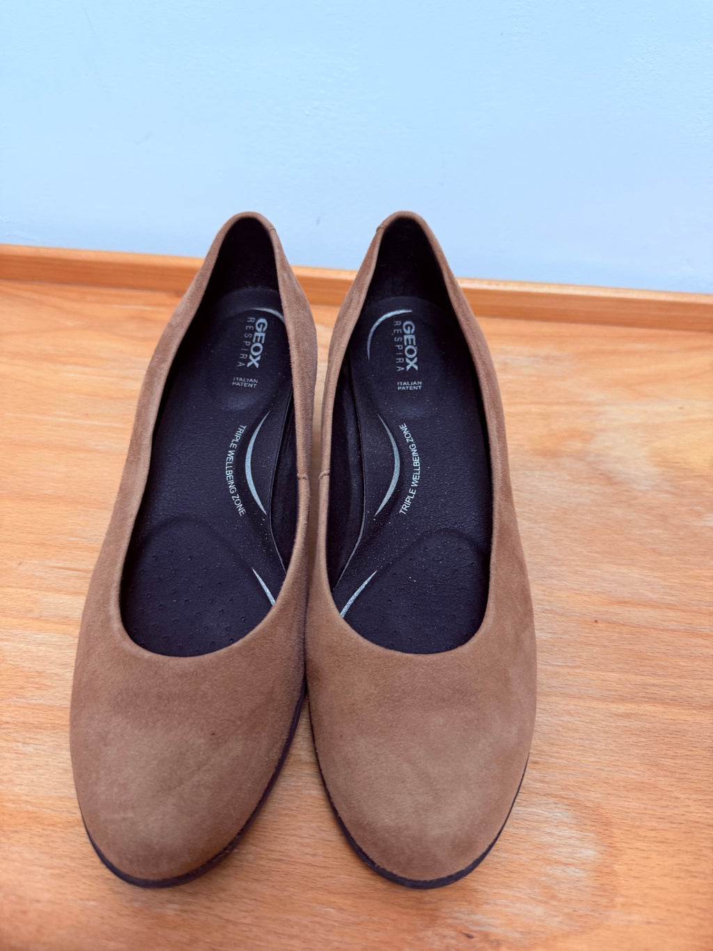 Geox pumps maat 38 Bruin