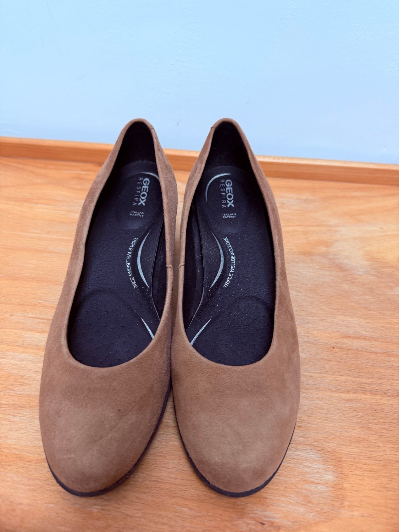 Geox pumps maat 38 Bruin