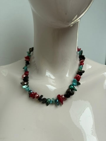 Geen zichtbaar merk Ketting maat One size Multicolor