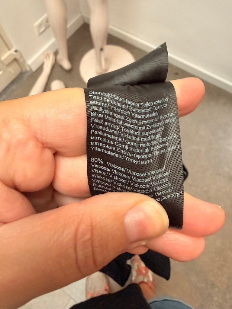 Comma Jurk maat 38 Zwart