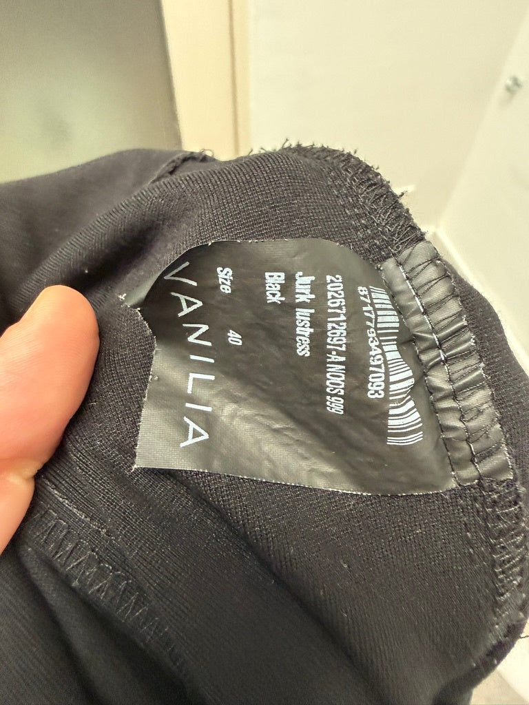 Vanilia Jurk maat 40 Zwart