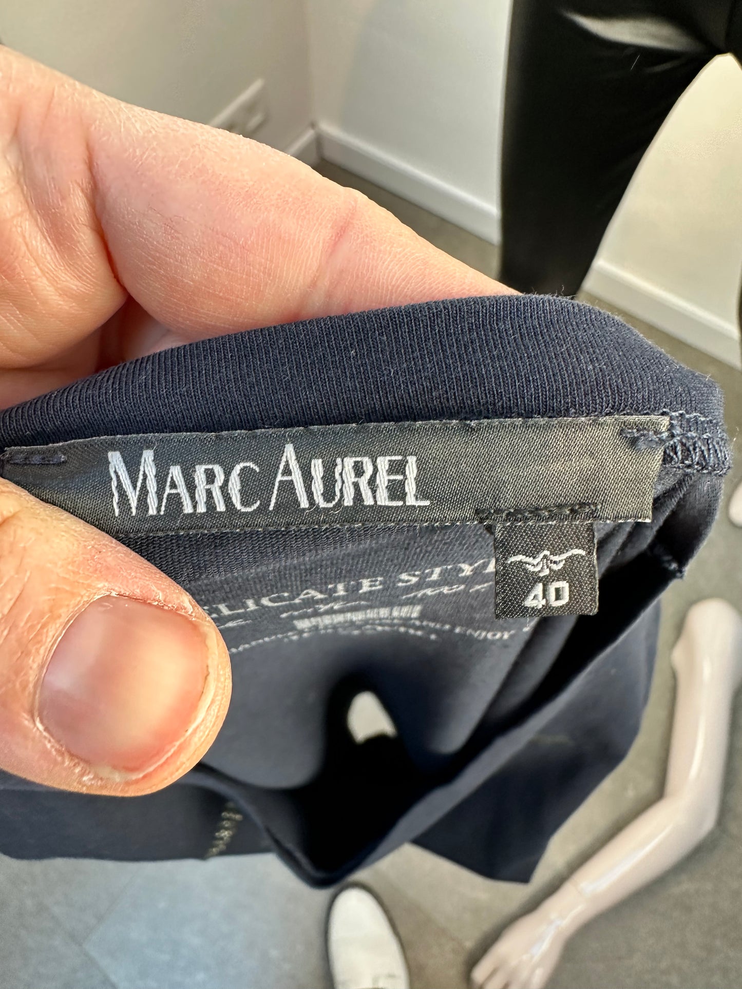 Marc Aurel t-shirt met strass maat 40