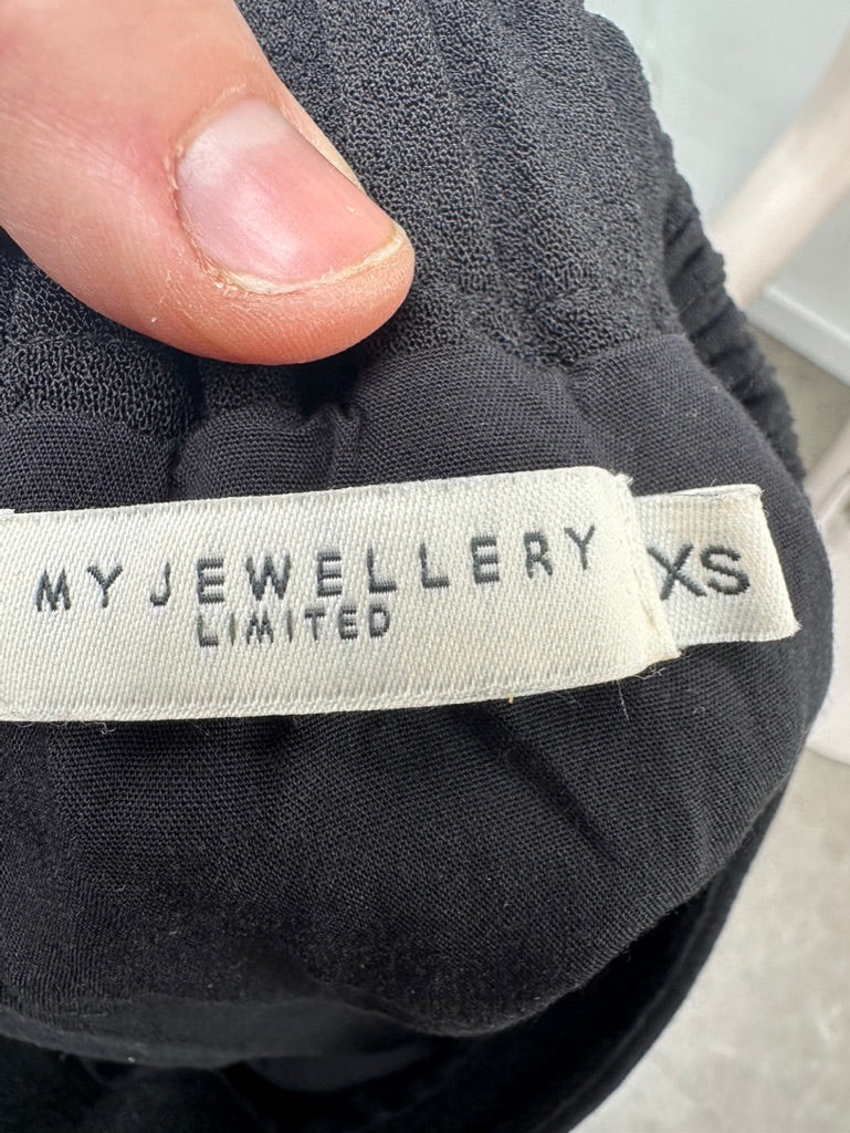 My Jewellery kort rokje zwart maat XS