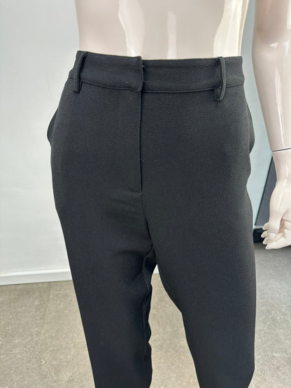 Modström zwarte cropped pantalon maat M