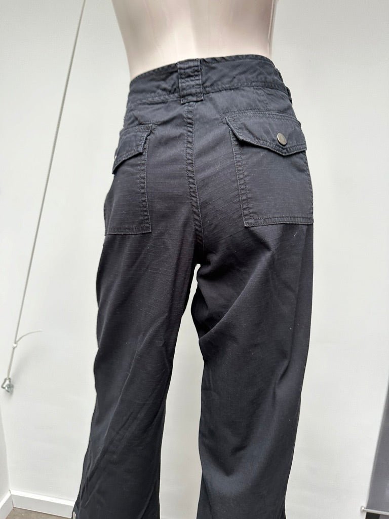 Calvin Klein zwarte cargo broek maat 12