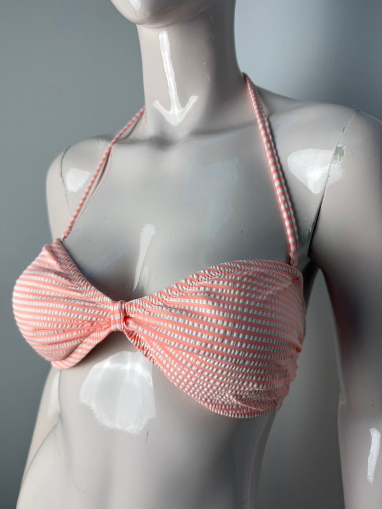 J. crew Bikini maat M Oranje/wit