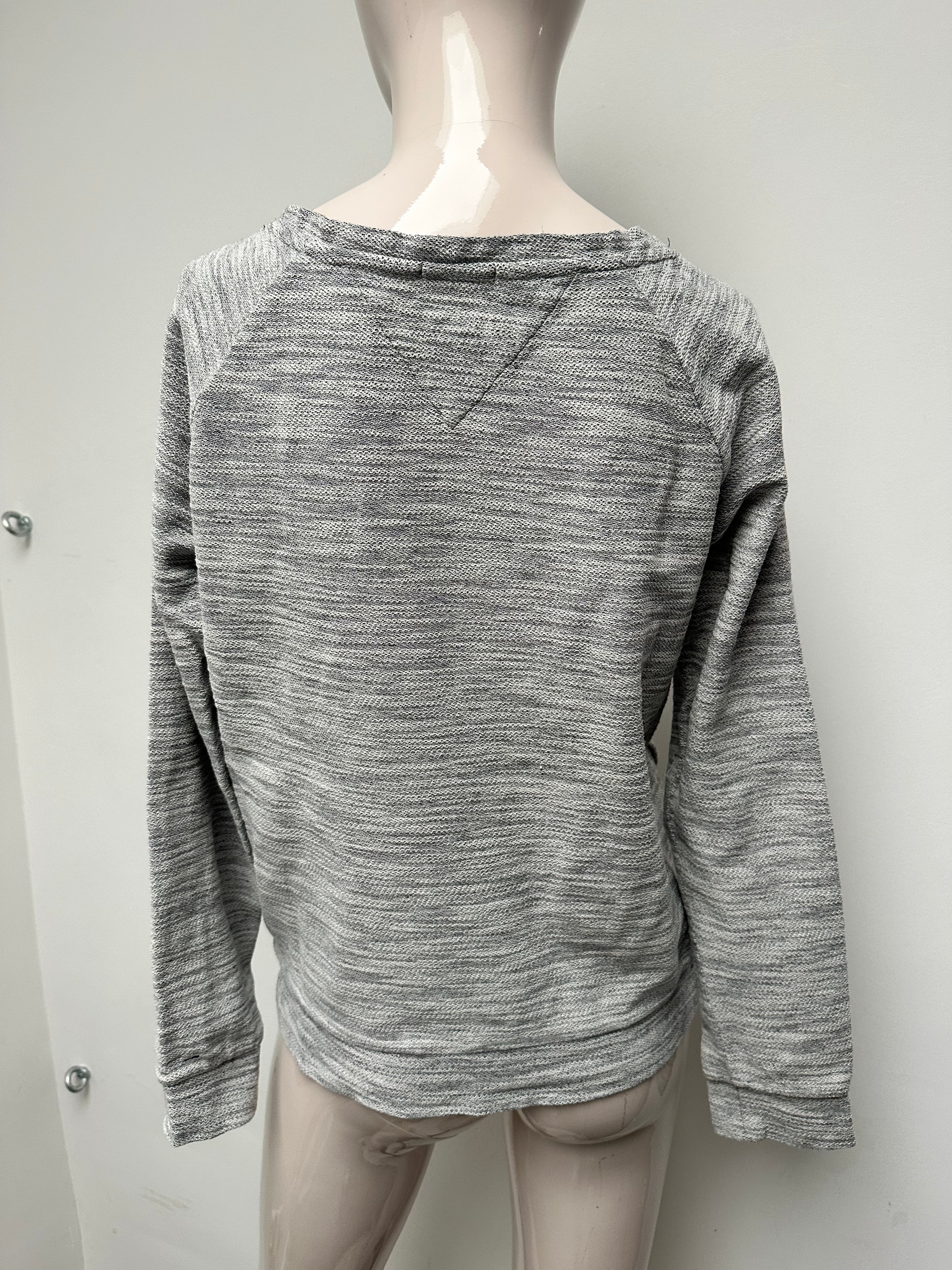 Tommy Hilfiger grijze trui maat S