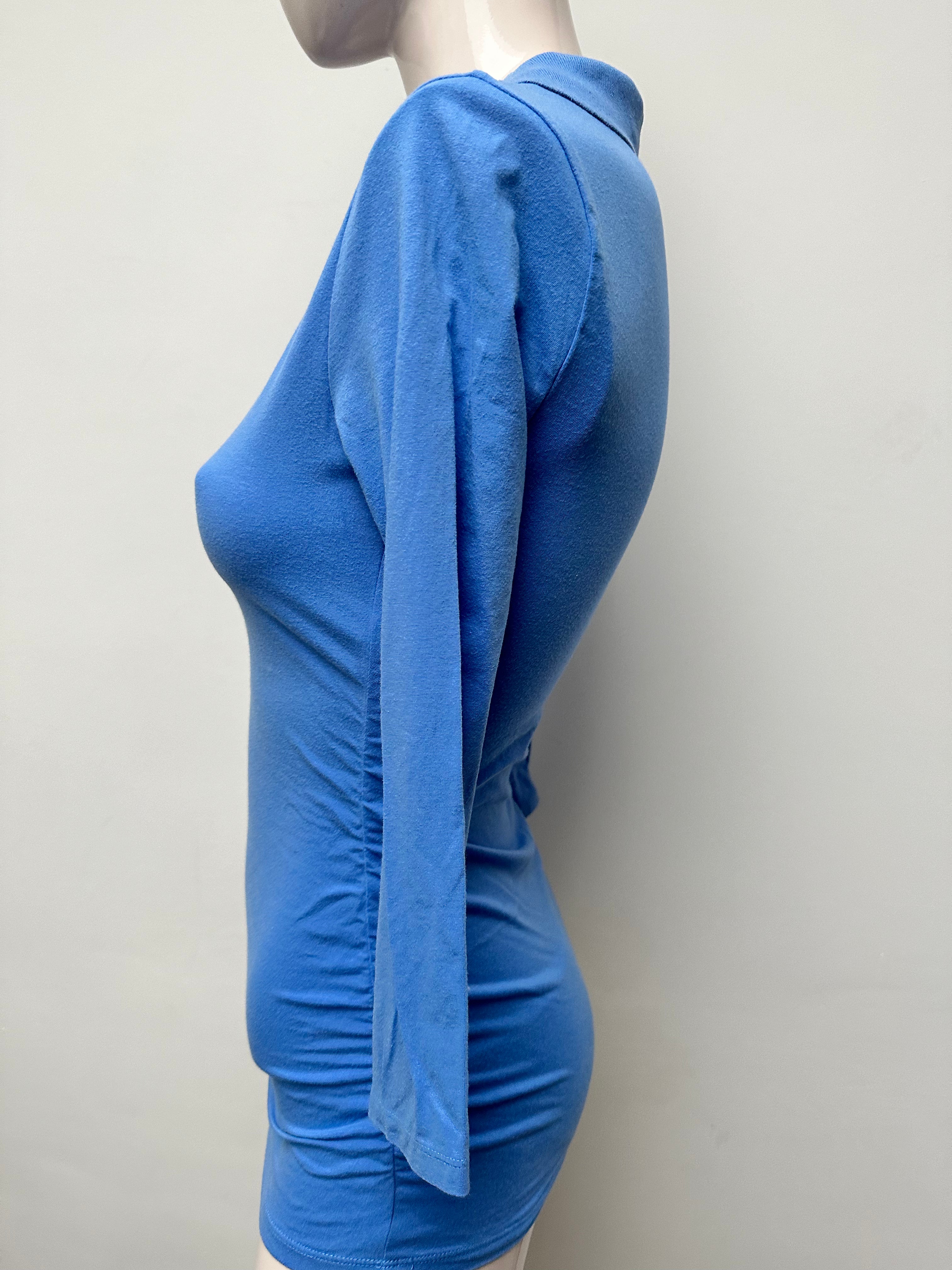 Michael Kors blauwe polo maat S