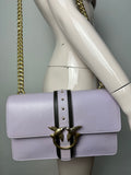 Pinko Classic Love Bag lila schoudertas