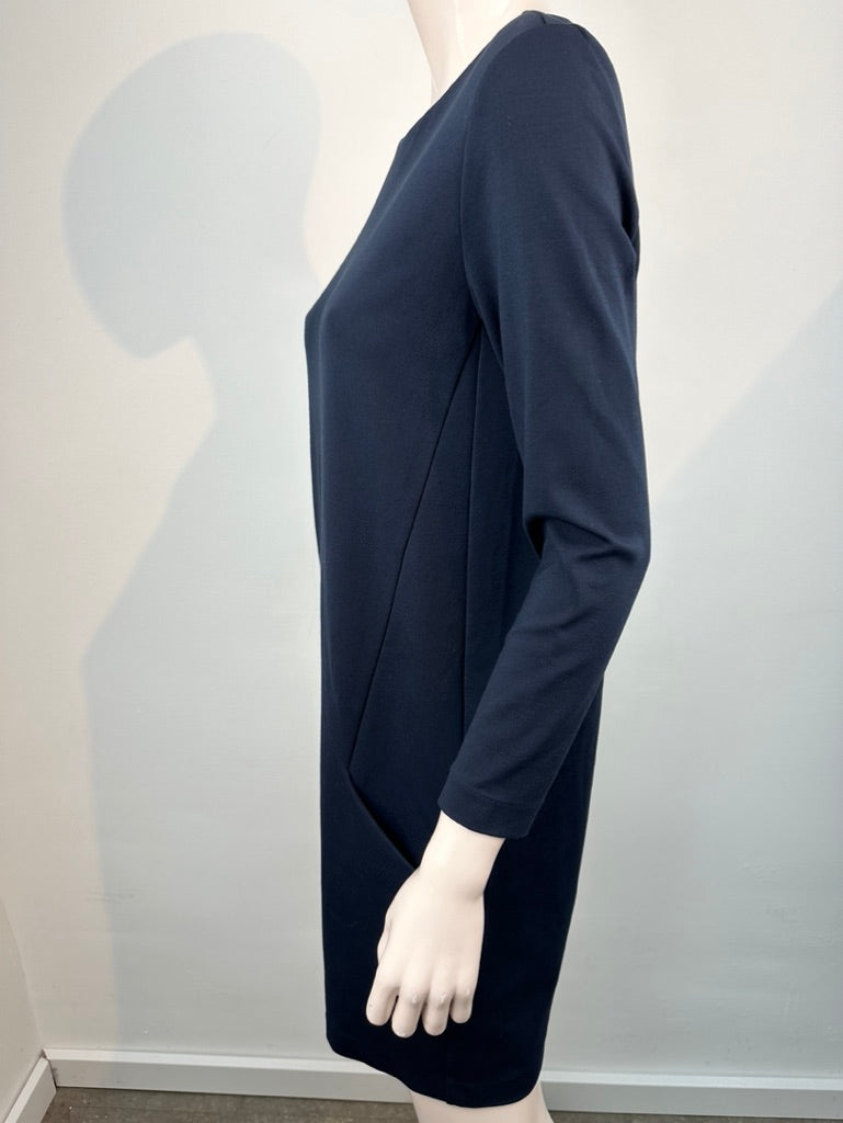H&M Basic donkerblauwe jurk maat small