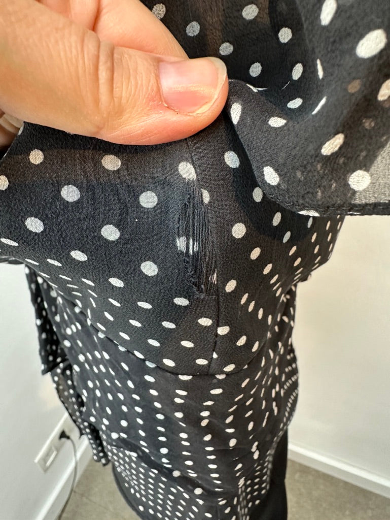Luisa Spagnoli top met polkadots maat 40