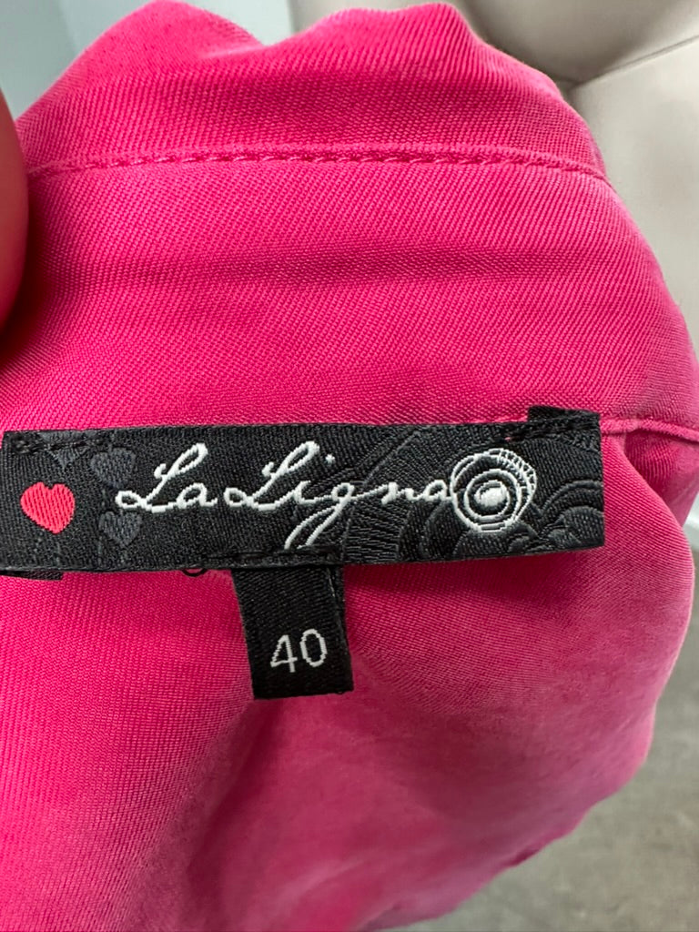 La ligna roze blouse maat 40