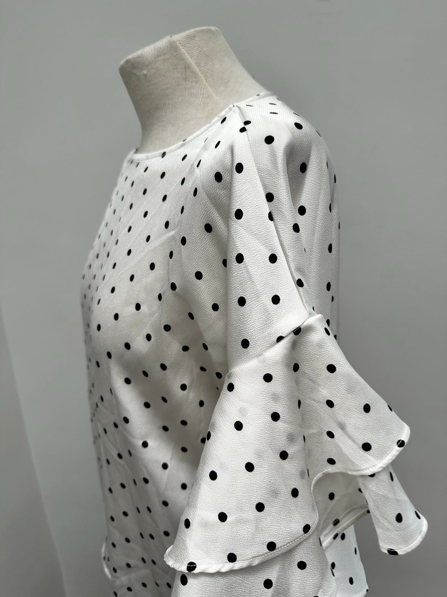 H&M polkadot blouse maat 36