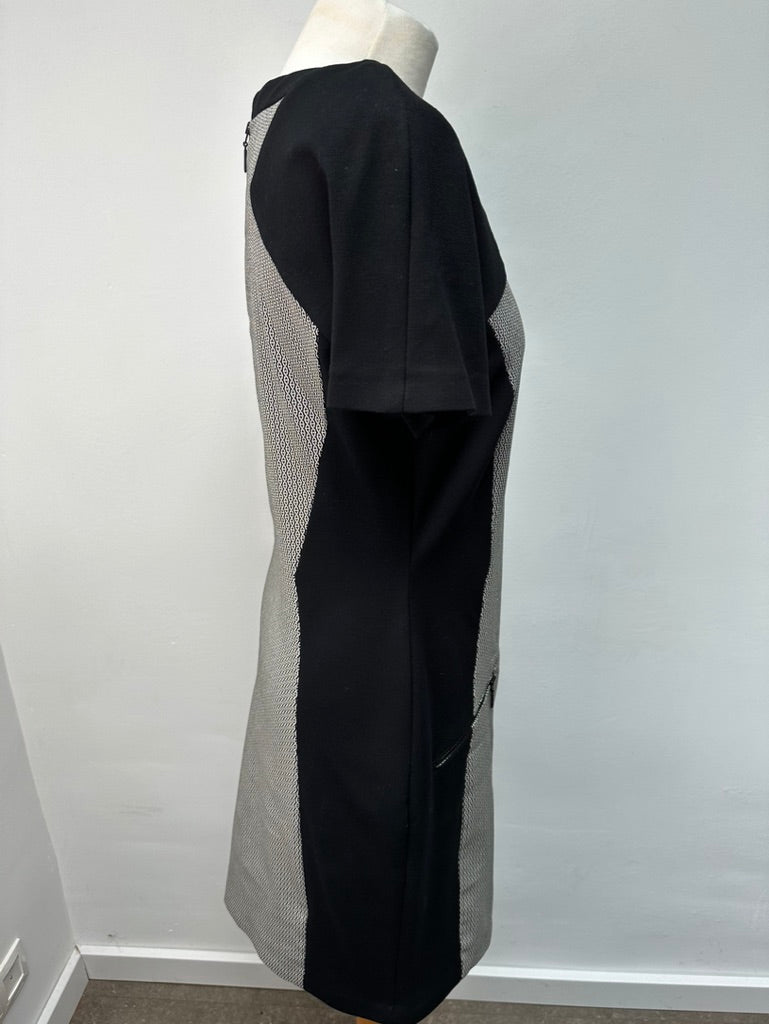 Expresso jurk in zwart/wit maat 38