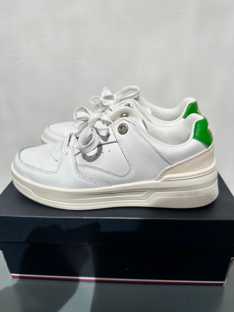 Tommy Hilfiger sneakers wit/groen maat 36