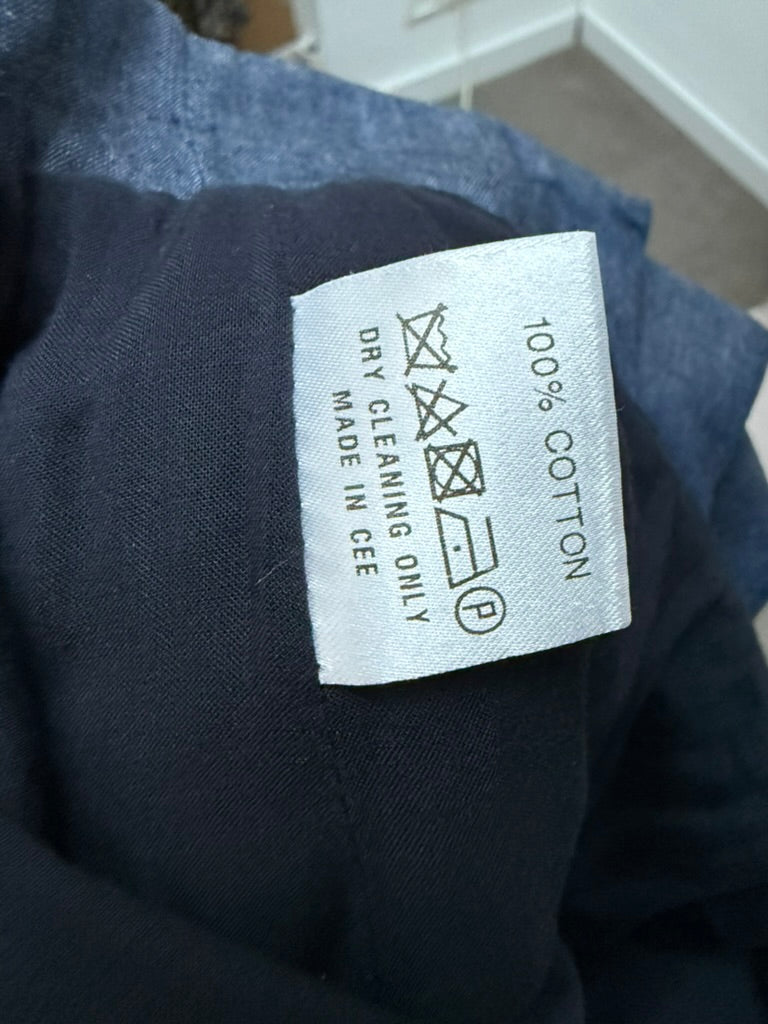 NATAN - Rok - blauw, denim, overslagmodel - 38 (FR40)