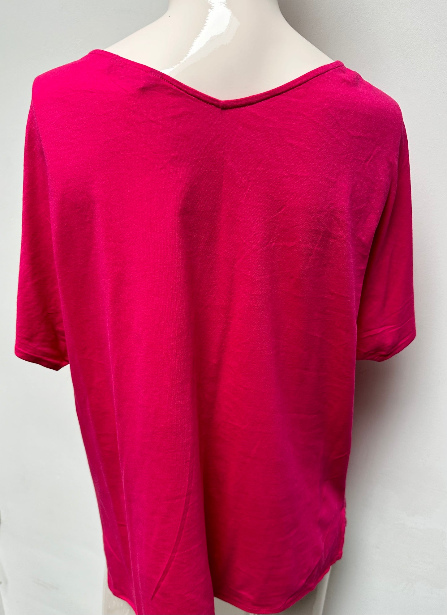 Massimo Dutti roze top maat L