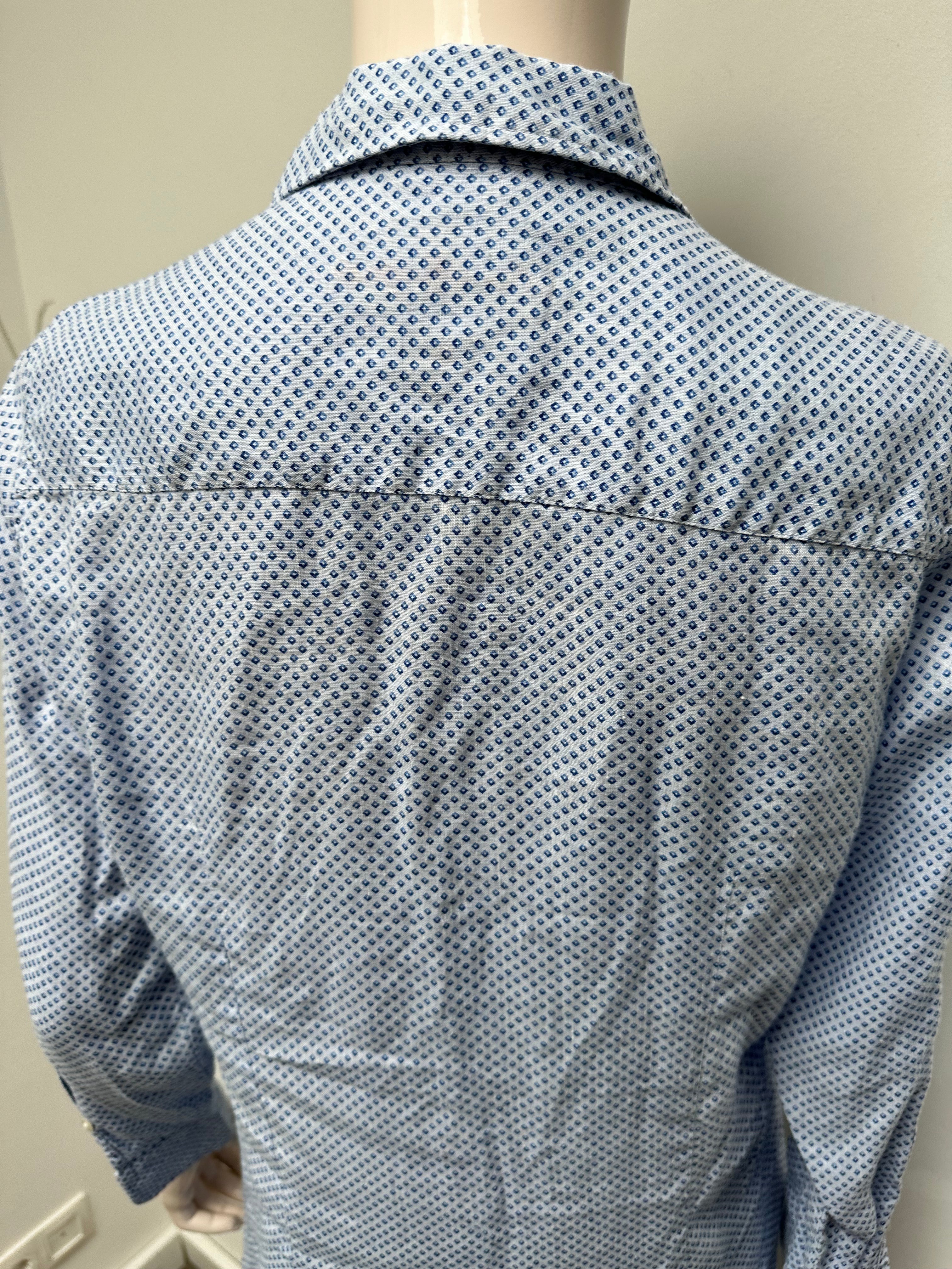 La Chemise Tropezienne linnen overhemd maat M