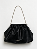 Steve Madden - Tas - zwart, beugelsluiting, schakelketting