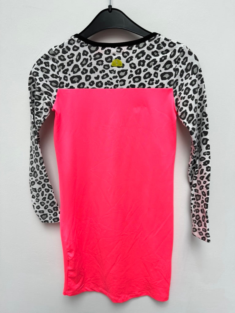 B.Nosy roze jurk maat 134/140
