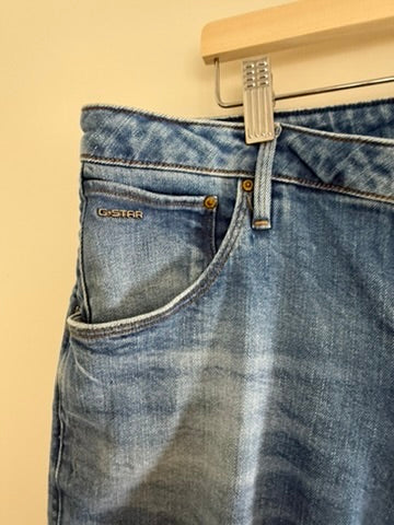 G-Star RAW - Broek - blauwe jeans, lichte wassing, relaxed fit