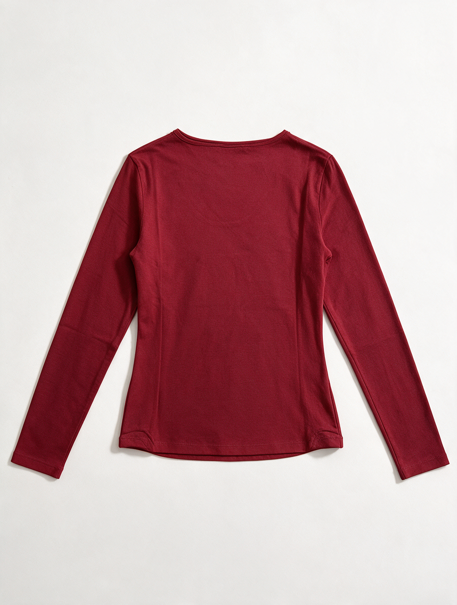Bandolera - Trui - bordeaux, tekstprint 'shine', pailletten en studs - L