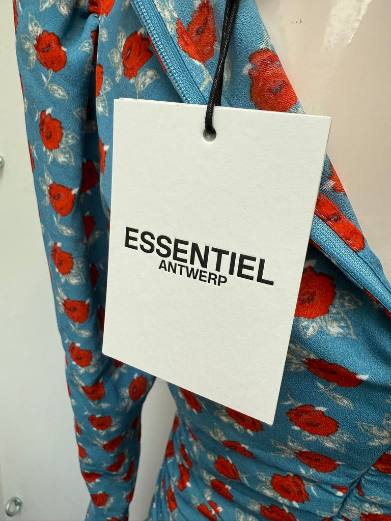 Essentiel Antwerp blauw jurkje maat 34 nieuw