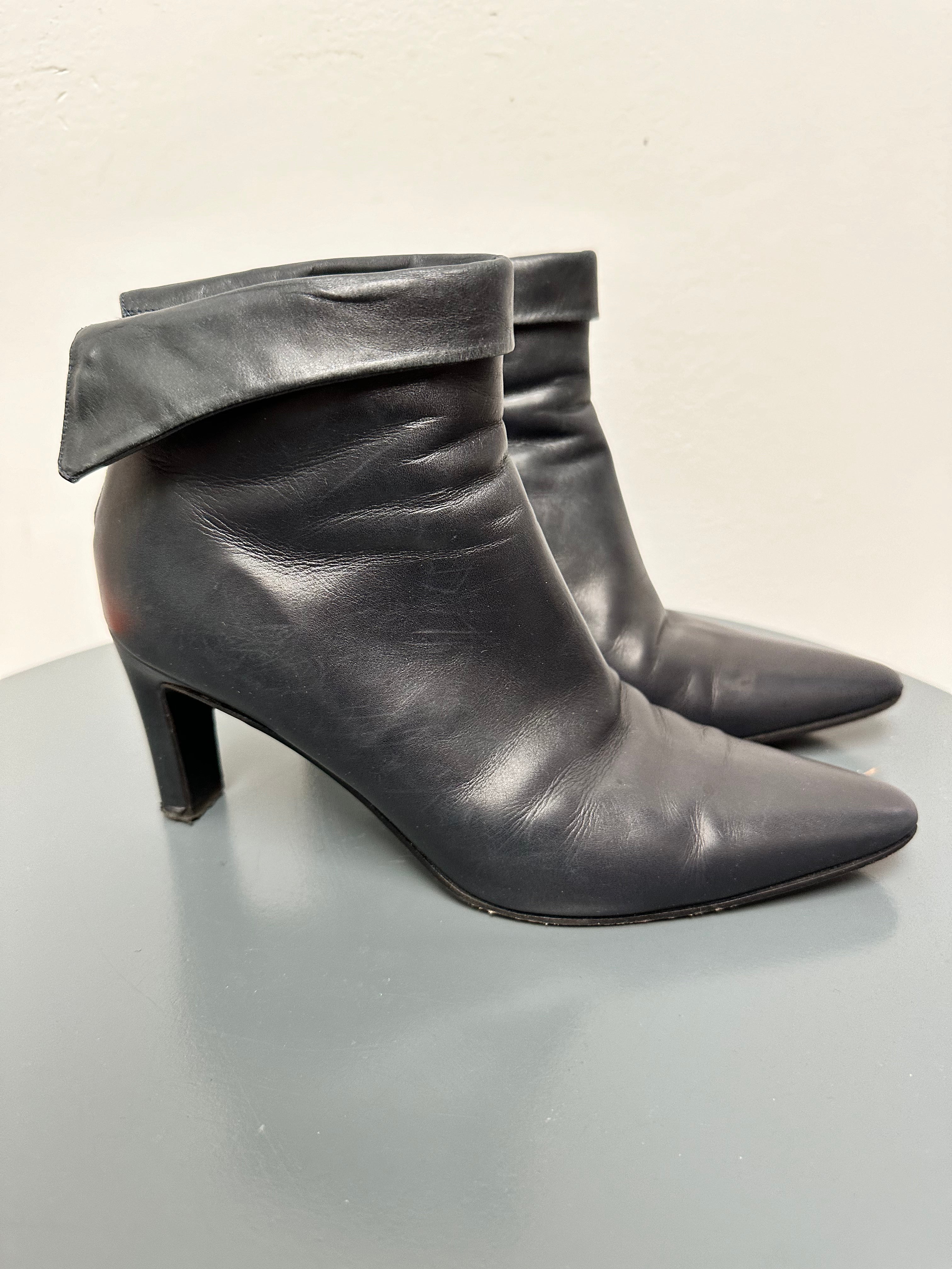 Panara blauwe enkellaarsjes maat 37