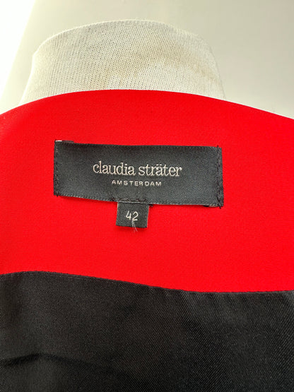 Claudia Sträter rood jasje maat 42