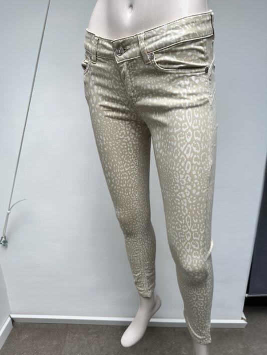 Liu Jo bedrukte beige jeans maat XS