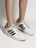 adidas - Sneakers - wit, iconische drie strepen, synthetisch leer - 41 2/3