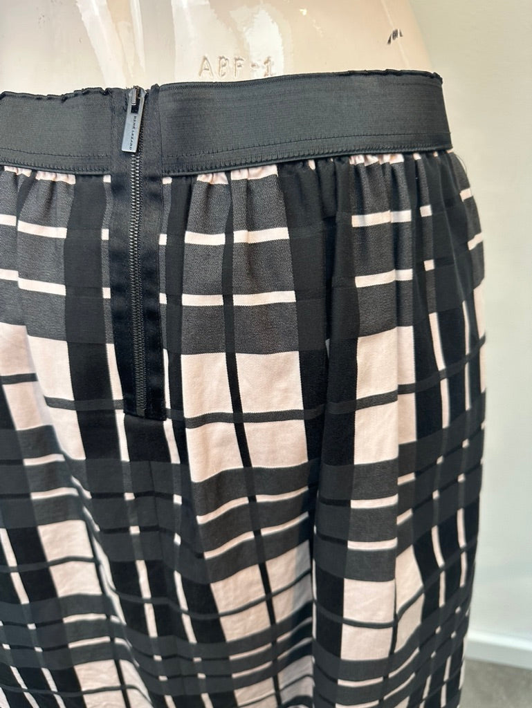 René Lezard geruite rok maat M