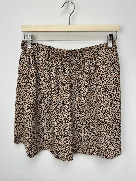 Costes rok met luipaard print maat L