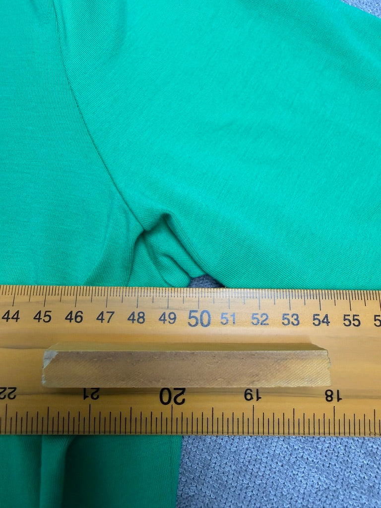 BASLER - T-shirt - groen, ronde hals, korte mouwen - XL