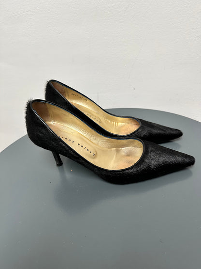 Martinez Valero ponyhair pumps maat 36