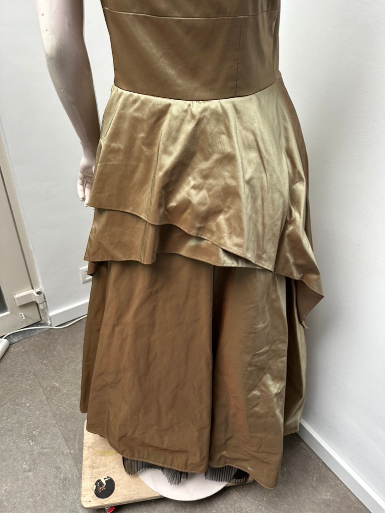 Bandolera Jurk maat 40 goud