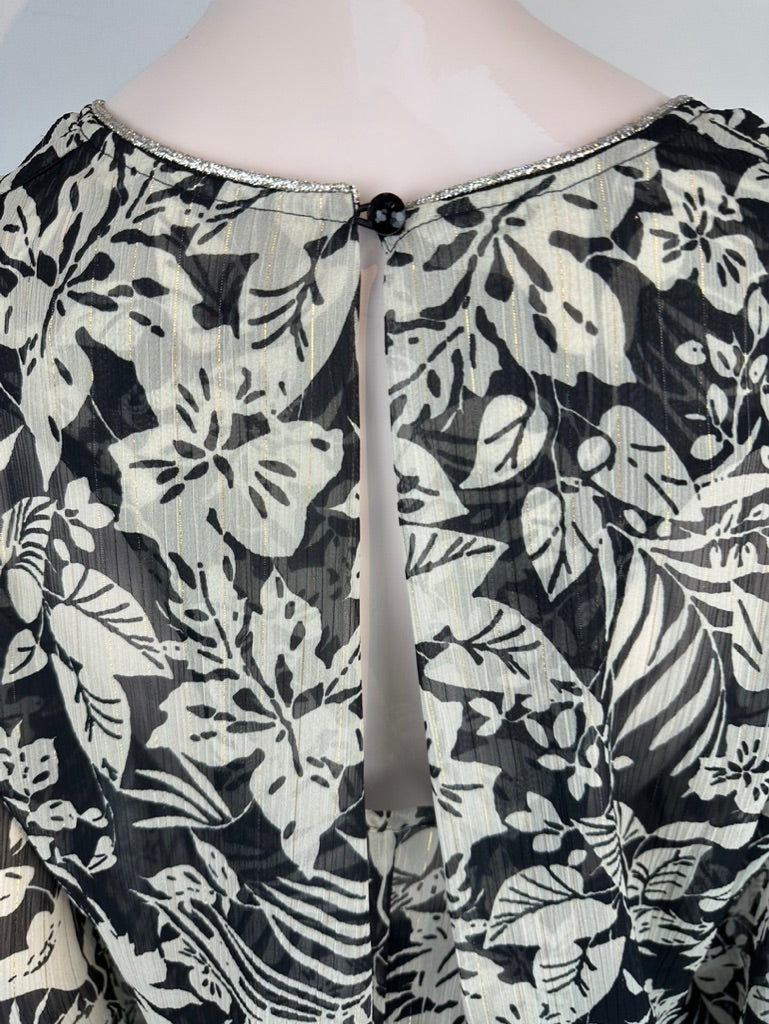 Maria Mero gebloemde blouse maat 36