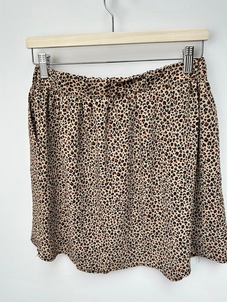 Costes rok met luipaard print maat L Meisje met de parels