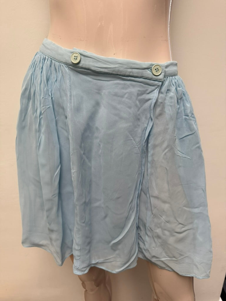 PHILOSOPHY di ALBERTA FERRETTI - Rok - blauw, overslagmodel, knoopsluiting