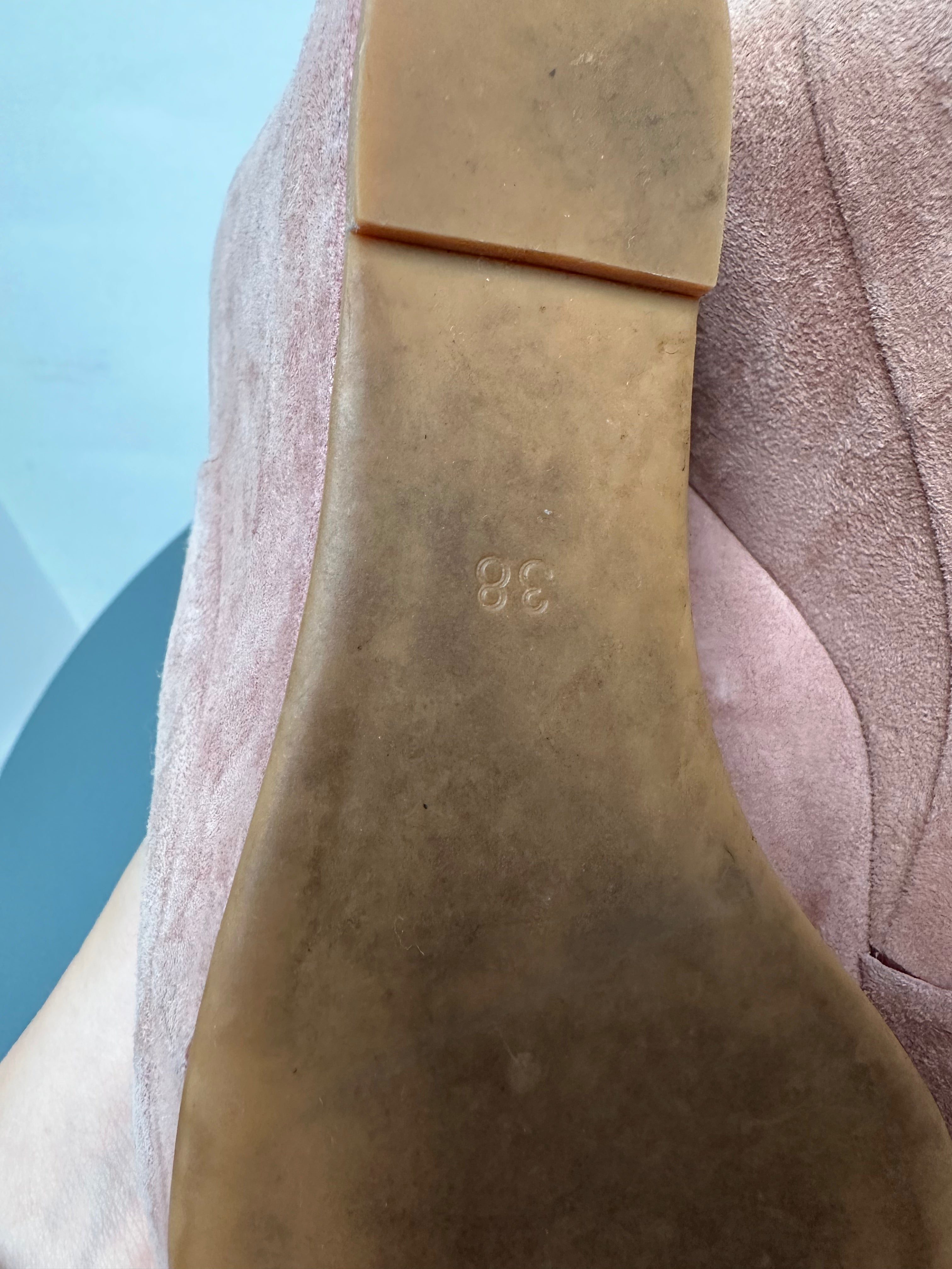 Essentiel Antwerp roze sleehak sandalen maat 38