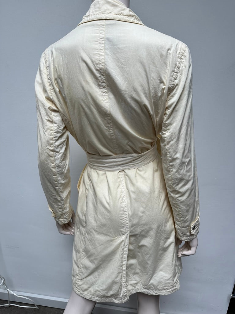 Sportmax crème trenchcoat maat 38