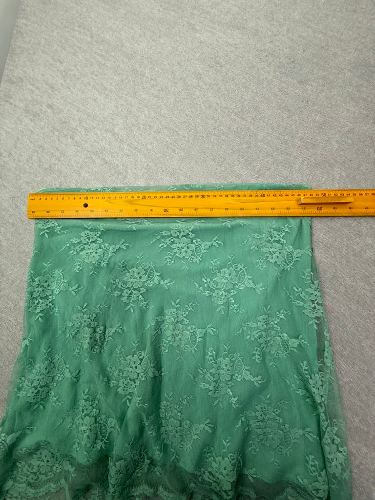 Twin-Set - Top - groen, kant, spaghettibandjes - L