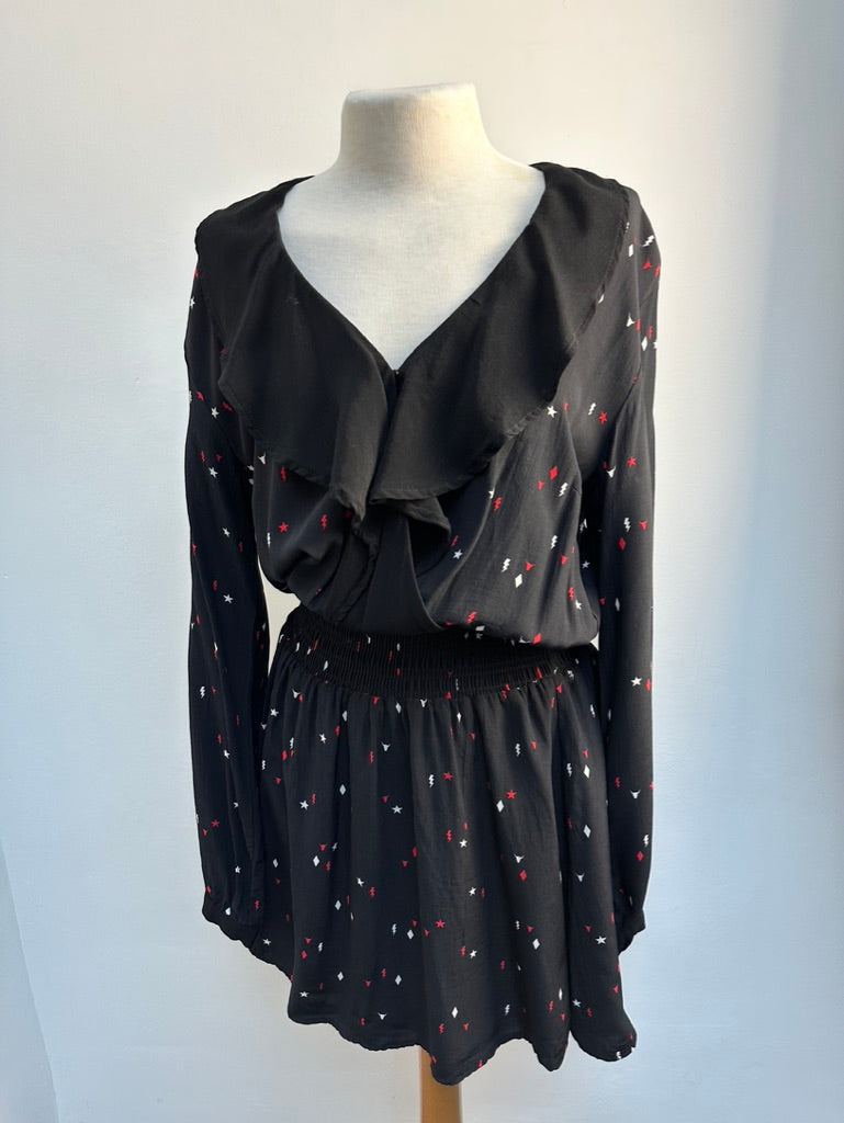 Alix zwarte jurk maat L