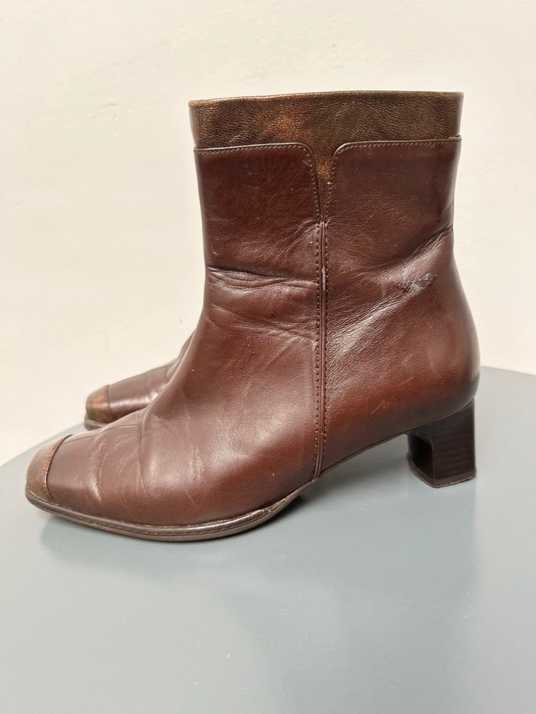 Verhulst enkellaarsjes maat 38,5 bruin