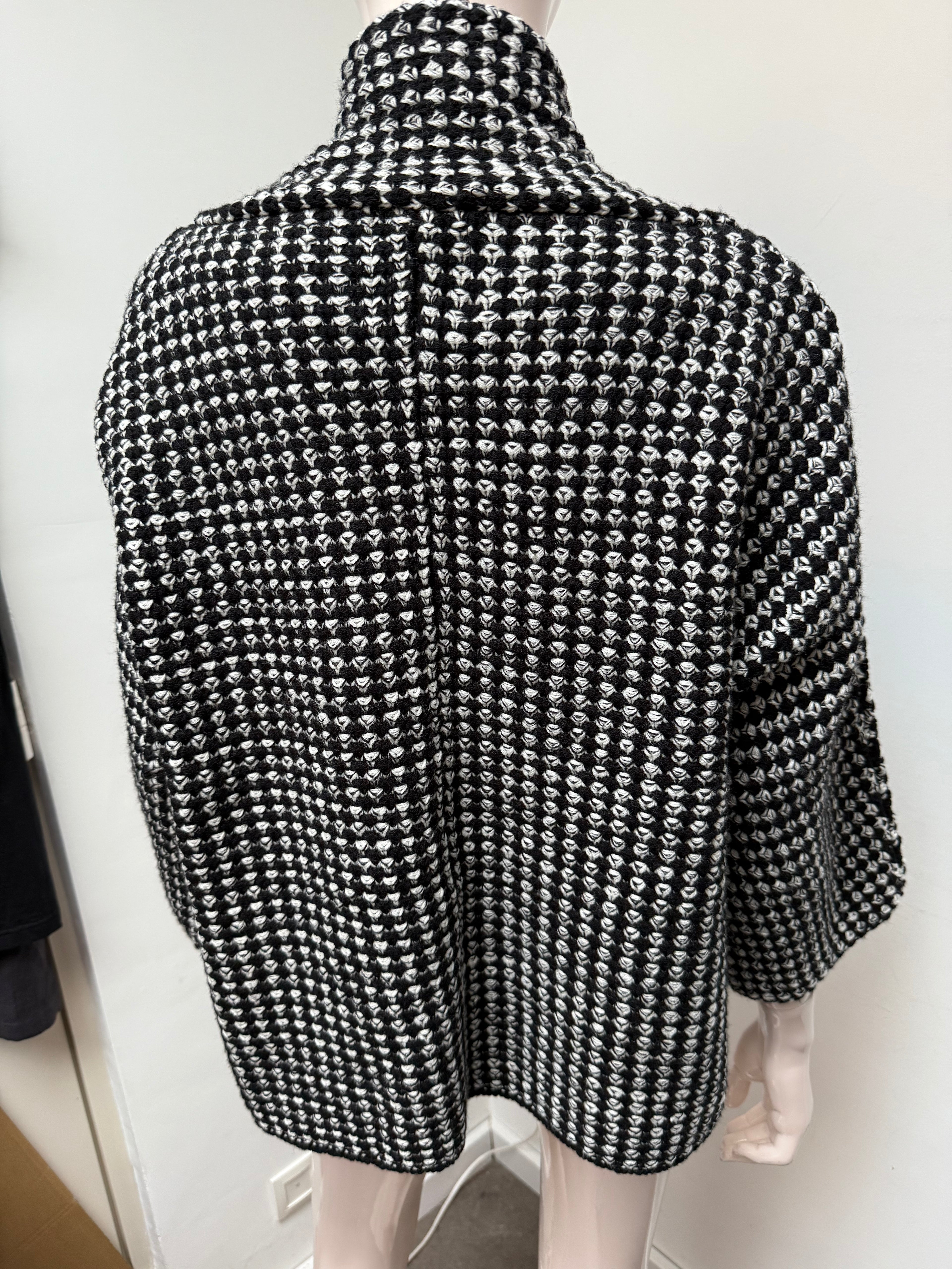 Rino et Pelle Vest maat 38 zwart; wit