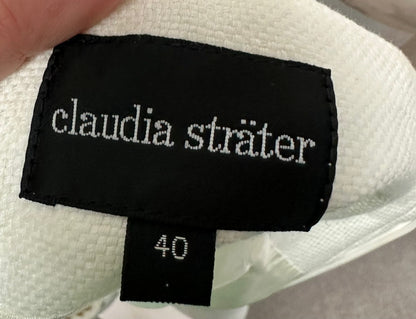 Claudia Sträter wit rokje maat 40