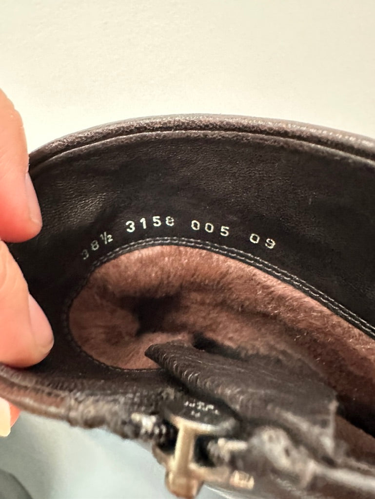 Voltan Laarsjes maat 38,5 zwart